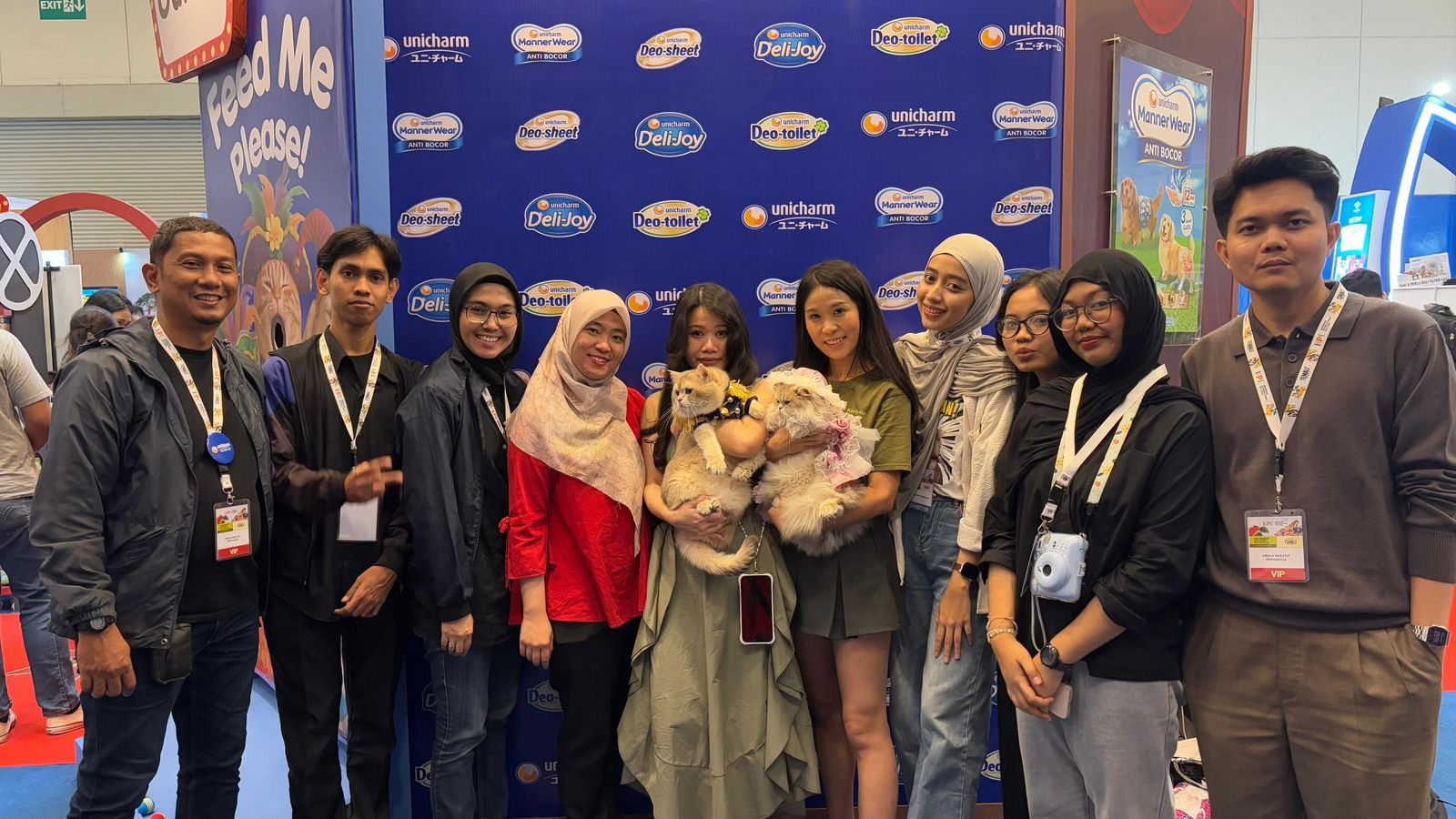 Urala International Indonesia Bersama Brand Ambassador Unicharm Pet Indonesia